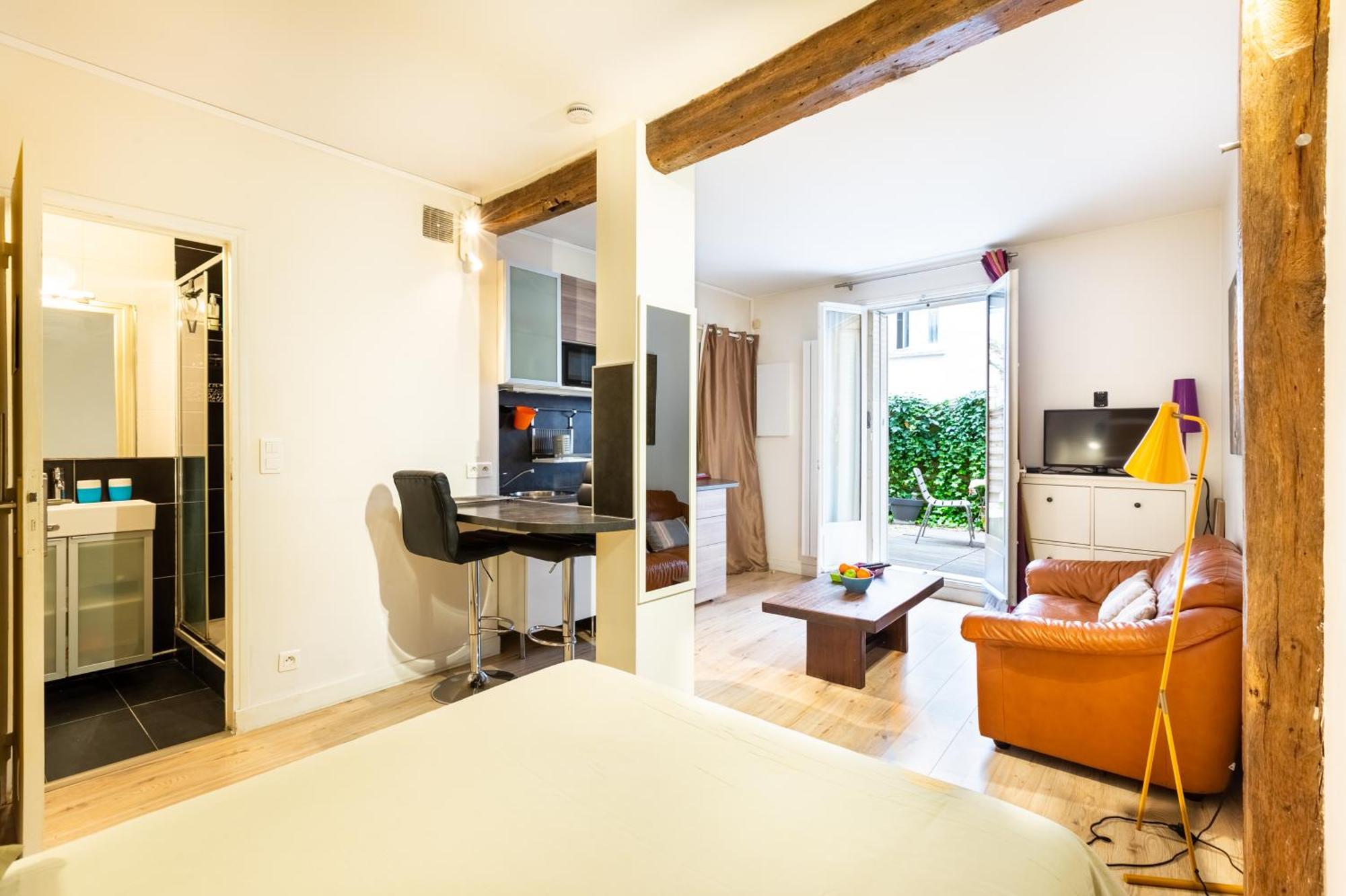 Studio Montonnerre Avec Terrasse Proche Necker Et Montparnasse Paris Exterior photo